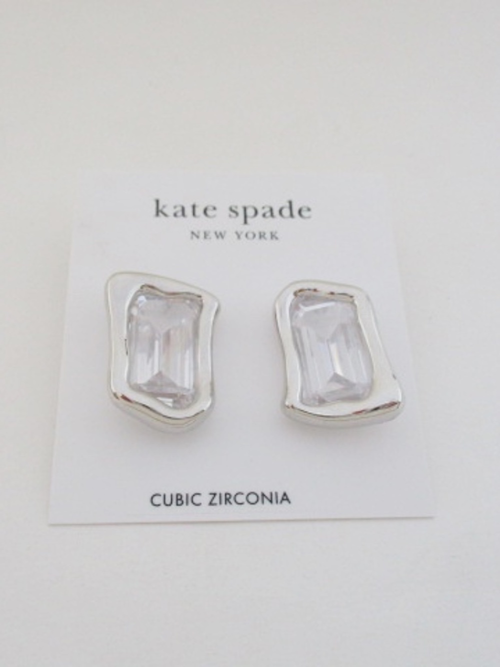 KATE SPADE - Molten Glass Stud Earrings